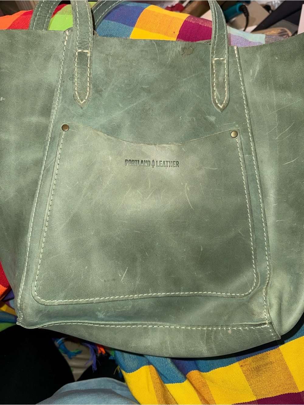 Portland Leather discontinued Juliette tote